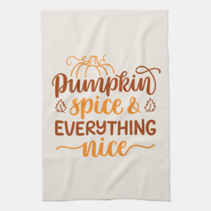 Linge De Cuisine Épice citrouille & Tout Nice