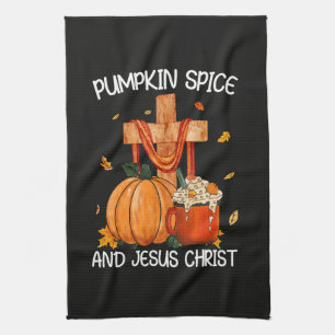 Linge De Cuisine Épice de citrouille et Jésus-Christ