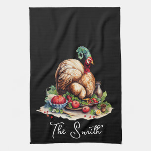 Linge De Cuisine Équipage de Cuisine de Thanksgiving d'automne   Fê