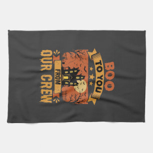 Linge De Cuisine Équipe de maison hantée Halloween Boo To You Desig