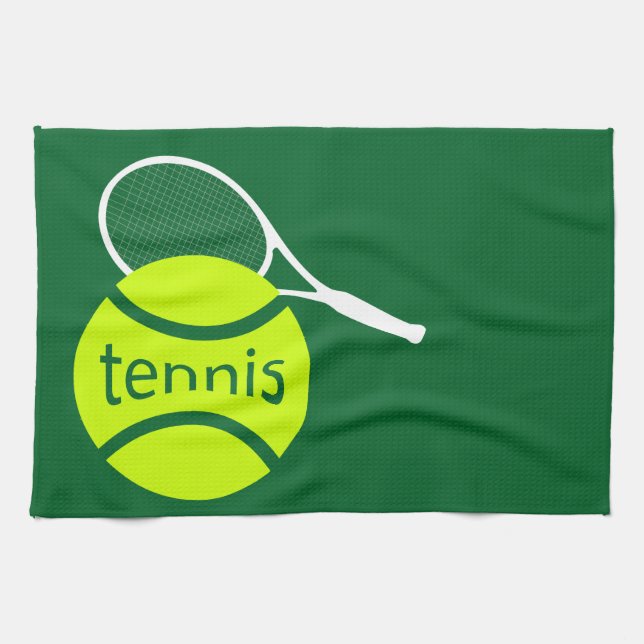 Linge De Cuisine Équipe de tennis (Horizontal)