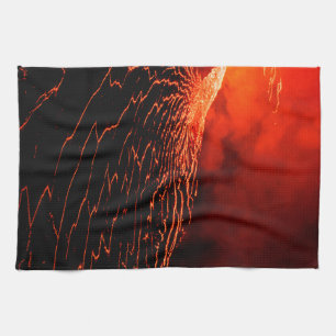 Linge De Cuisine éruption volcanique