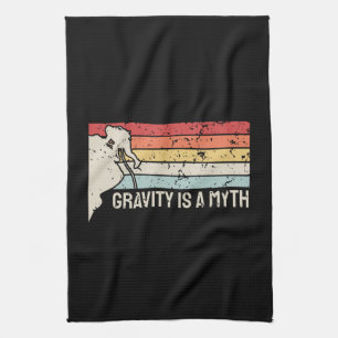 Linge De Cuisine Escalade rocheuse Vintage