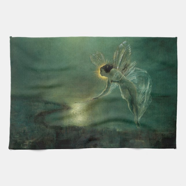 Linge De Cuisine Esprit de la Nuit par Grimshaw, Fée Victorienne (Horizontal)