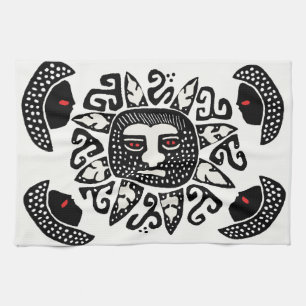 Linge De Cuisine Esprit Soleil Indien Tribal