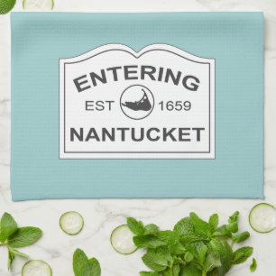 Linge De Cuisine Est entrant de Nantucket. 1659 signez dedans le