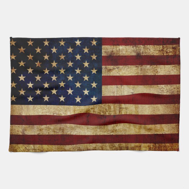 Linge De Cuisine États-Unis/Fête de l'Indépendance (Horizontal)
