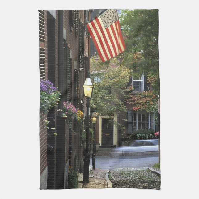 Linge De Cuisine États-Unis, Massachusetts, Boston, Beacon Hill. (Vertical)