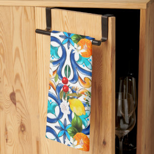 Linge De Cuisine Été, Carreaux siciliens, majolica, céramique