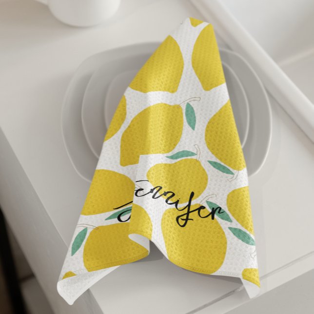 Linge De Cuisine Été Nouveauté Citron-Motif imprimé personnalisé (Créateur téléchargé)