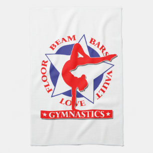 Linge De Cuisine Étoile de gymnastique