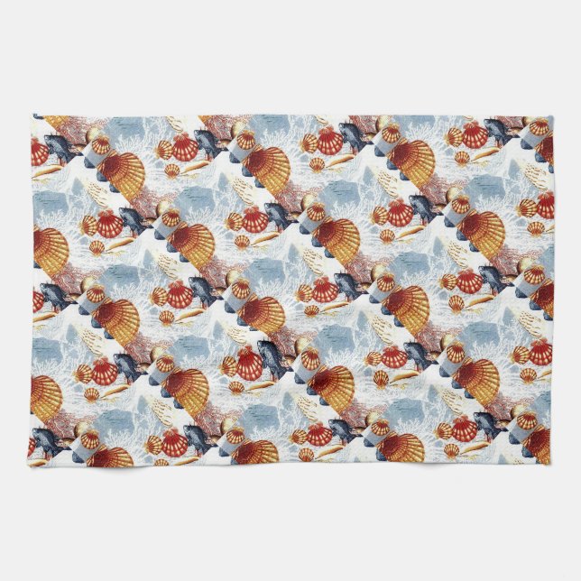 Linge De Cuisine Étoile de mer Neptune (Horizontal)
