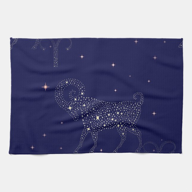 Linge De Cuisine étoiles (Horizontal)