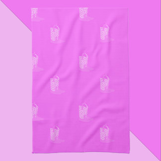 Linge De Cuisine Étoiles de cowboy Boots Motif rose