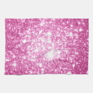 Linge De Cuisine Étoiles rose Fuchsia