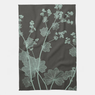 Linge De Cuisine Étude de nature de menthe et de charbon de bois I