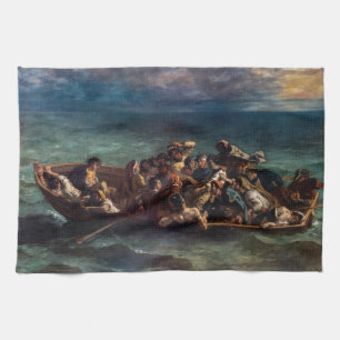 Linge De Cuisine Eugene Delacroix - L'épave de Don Juan