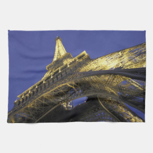 Linge De Cuisine Europe, France, Paris, tour Eiffel, soir 2