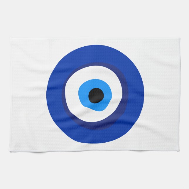 Linge De Cuisine evil eye ancient symbol antiquity talisman superst (Horizontal)