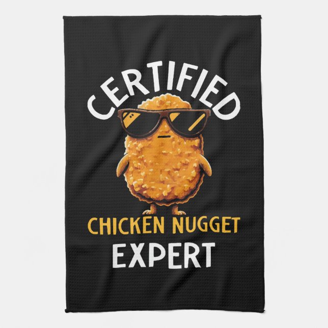 Linge De Cuisine Expert certifié en nuggets de poulet (Vertical)
