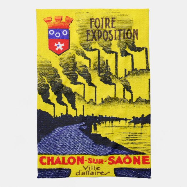 Linge De Cuisine Expo industrielle française 1920 (Vertical)