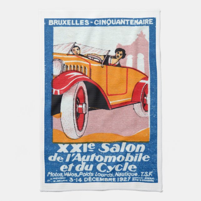 Linge De Cuisine Exposition automobile de Bruxelles 1927 (Vertical)