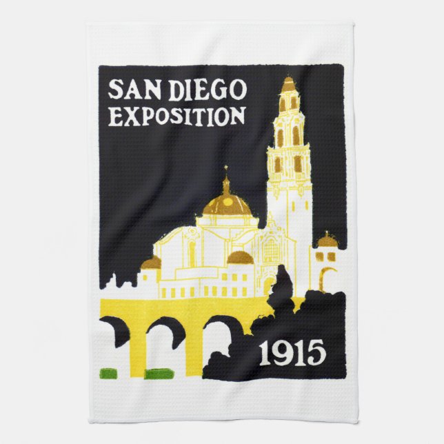 Linge De Cuisine Exposition de San Diego en 1915 (Vertical)