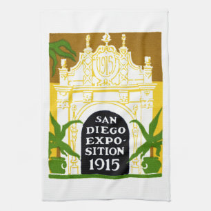 Linge De Cuisine Exposition de San Diego en 1915