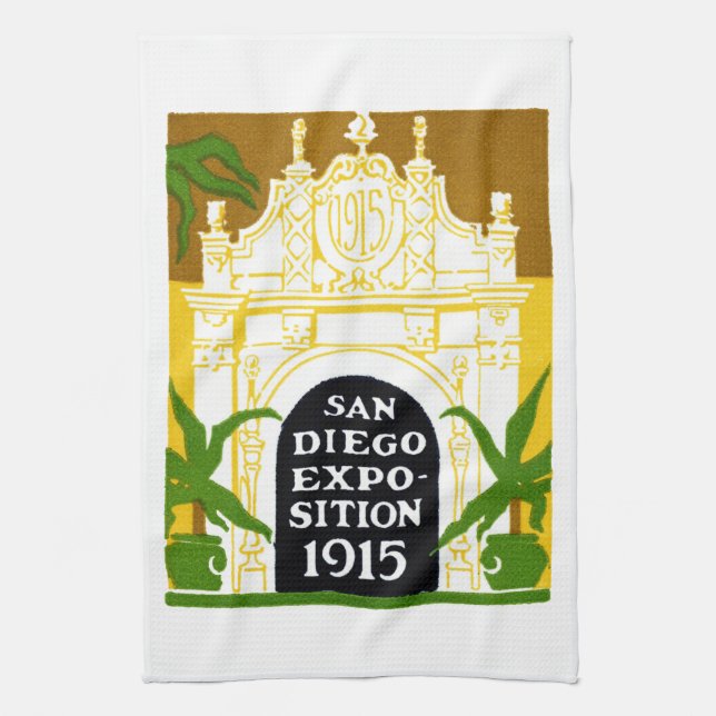 Linge De Cuisine Exposition de San Diego en 1915 (Vertical)