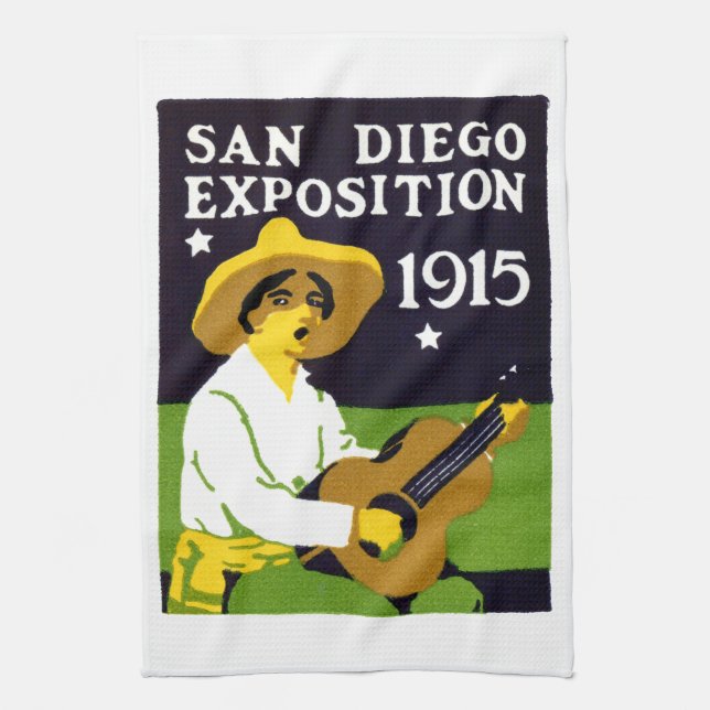 Linge De Cuisine Exposition de San Diego en 1915 (Vertical)