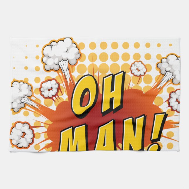 Linge De Cuisine Expression de mot (Horizontal)