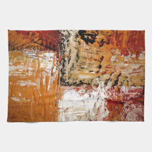 Linge De Cuisine Expressionniste Abstrait