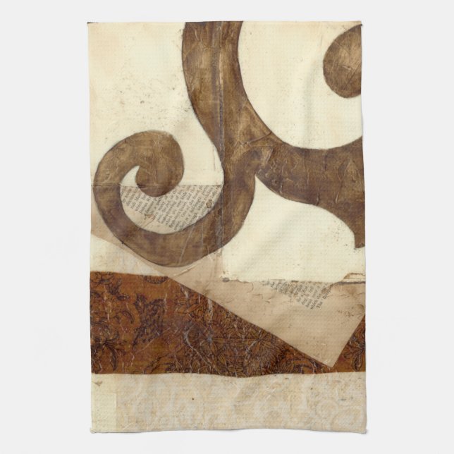 Linge De Cuisine Extrait vintage de journal (Vertical)