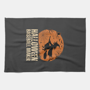 Linge De Cuisine Fabricant de baseball Halloween Graphique de sorci