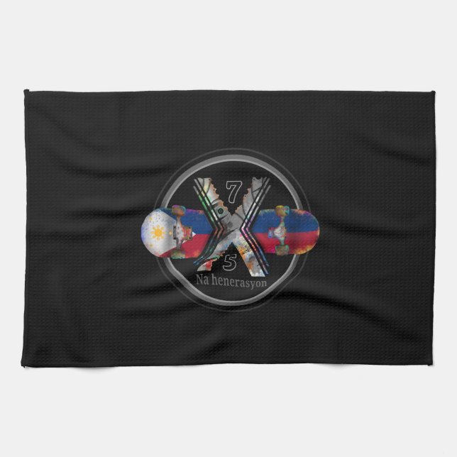 Linge De Cuisine Fabriqué aux Philippines 1975 (Horizontal)