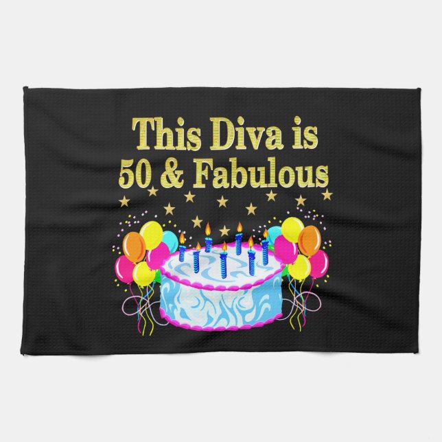 LINGE DE CUISINE FABULEUX 50E FÊTE DE CONCEPTION (Horizontal)