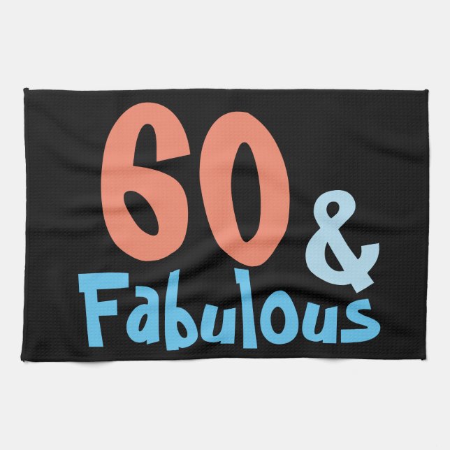 Linge De Cuisine Fabuleux anniversaire (Horizontal)