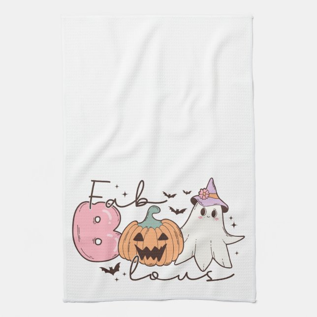 Linge De Cuisine Fabuleux Halloween (Vertical)