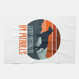 Linge De Cuisine Facilement Distrait Par Les Promenades De Chiens P