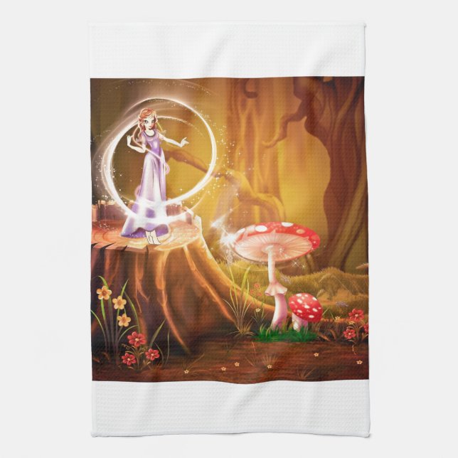 Linge De Cuisine Fairytale Imaginaire Destiny Whimsical Dreams (Vertical)