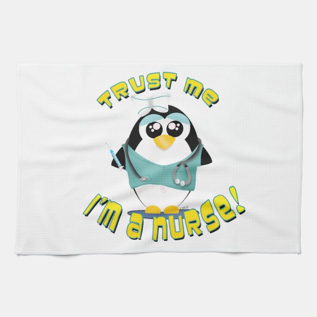 Linge De Cuisine Faites-moi confiance Je suis infirmière (Horizontal)