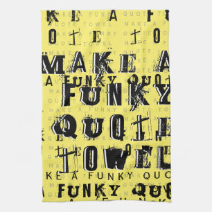 Linge De Cuisine Faites votre propre devis Funky Personnalisé jau