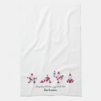 Linge De Cuisine Famille de Yogi Yoga Père Noël