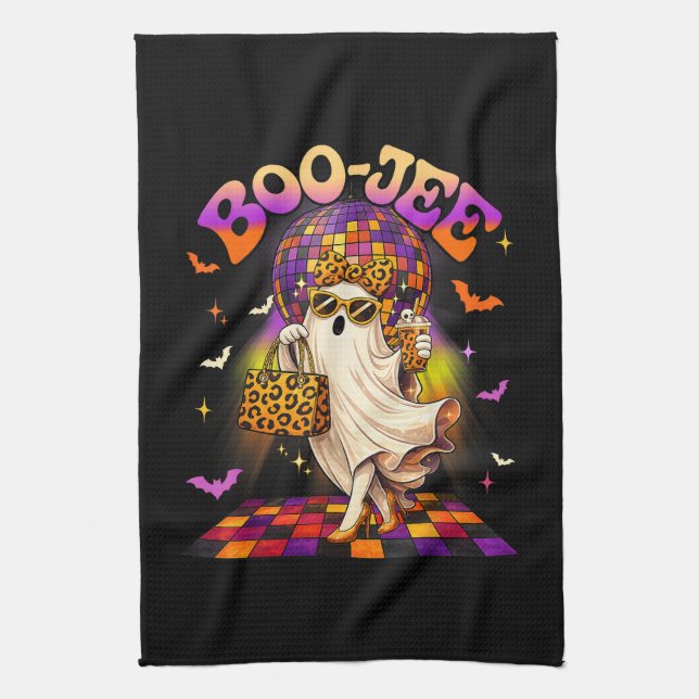 Linge De Cuisine Fantôme Boojee Halloween Boo JEE Disco (Vertical)