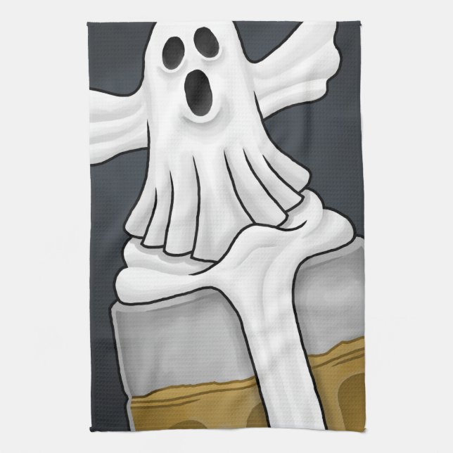 Linge De Cuisine Fantôme effrayant d'Halloween (Vertical)