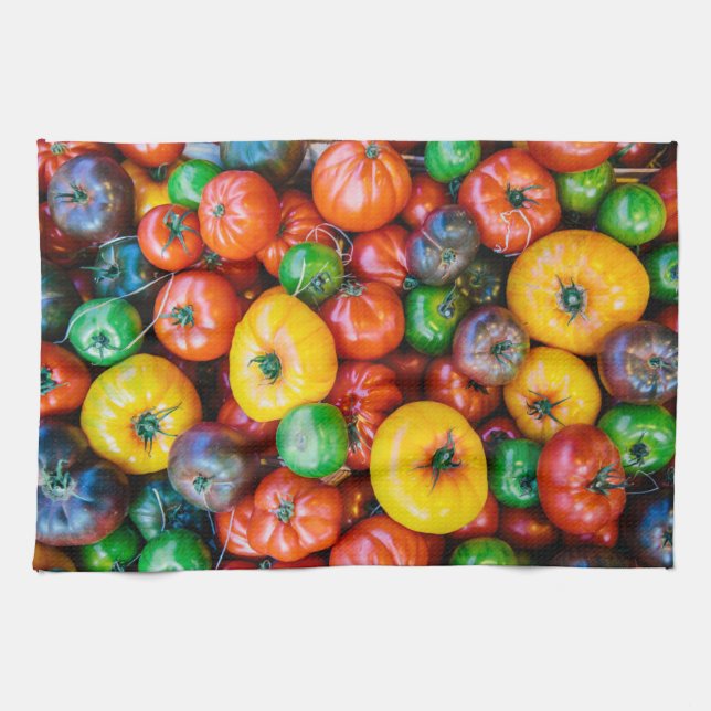 Linge De Cuisine Farms | Colorful Tomato Harvest (Horizontal)