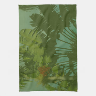 Linge De Cuisine Faux Vintage tissu tropical