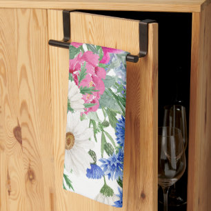 Linge De Cuisine Félicitations Faisées De Printemps Lumineuses