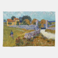 Ferme en Provence (1888) par Vincent Van Gogh