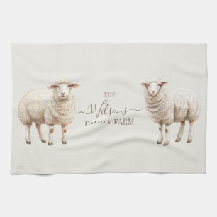 Linge De Cuisine Ferme familiale Mouton rustique